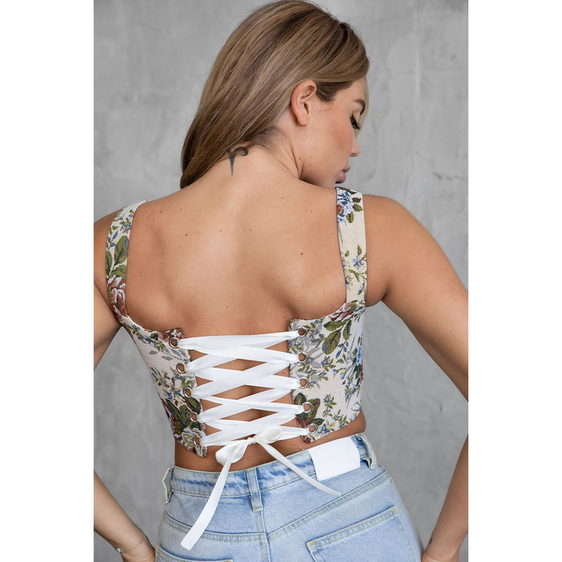 Taly Floral Corset