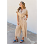 All In One Solid Jumpsuit