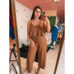 Casual Double Layer Jumpsuit