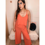 Casual Double Layer Jumpsuit