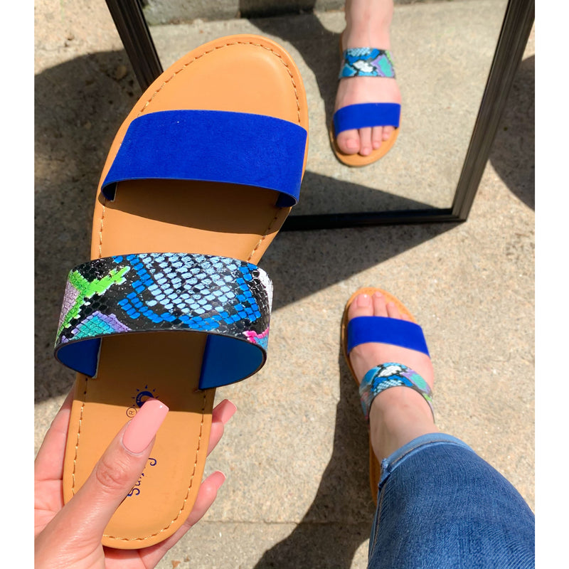 Suzette Royal Blue Sandals